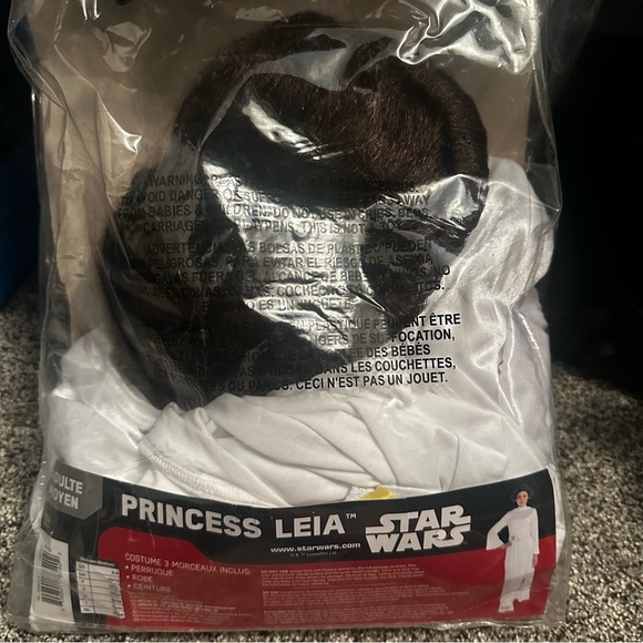 Star Wars Princess Leia costume Medium fits 6-8 - Picture 4 of 4